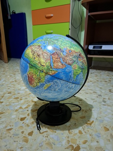 Mappamondo luminoso micro - luminoso,