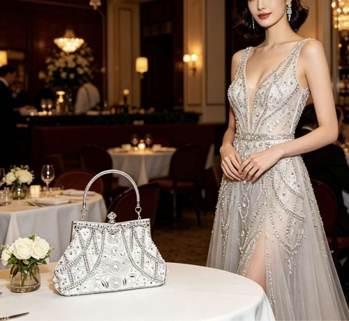 Pochette artigianale con
