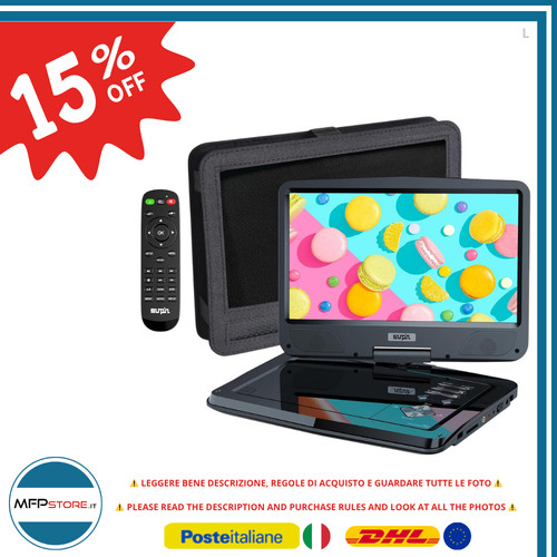 Lettore dvd sunpin portatile - sunpin,