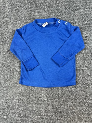 Top camicia manica lunga - , blu