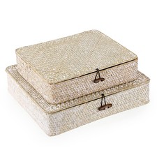 SUMNACON 2 cestini in rattan