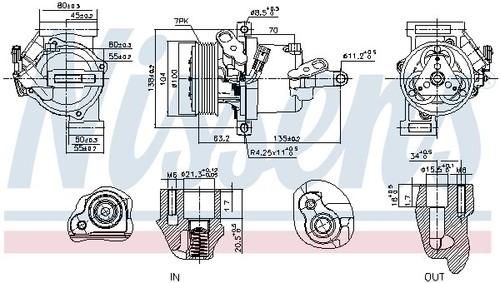 Compressore aria condizionata - compressore,
