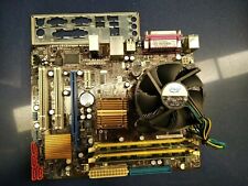 KIT S/M+CPU+RAM ASUS P5QPL-AM INTEL CELERON E3400 4GB RAM DDR2 800 USATO *