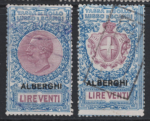 Italia 1923 lire - usate, (2)