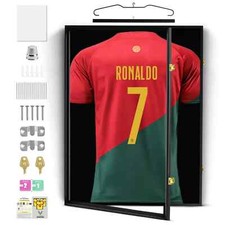 Teca Quadro Vetrinetta Bacheca Cimeli Sportivi maglie autografate in LEGNO