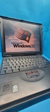 Notebook RetroGaming IBM PENTIUM III 500MHZ /WINDOWS 98 SE ITALIANO/ 329MB/20GB