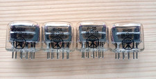 4 tubi Nixie sovietici IN-12B