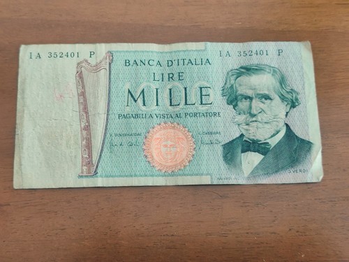 Banconota 1000 lire - banconota,
