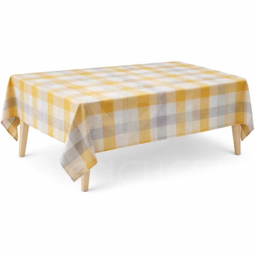 Tovaglia vichy giallo 100 - vichy,