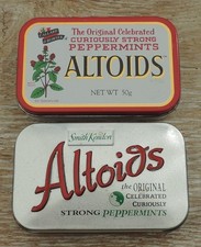 2 scatole di latta ALTOIDS