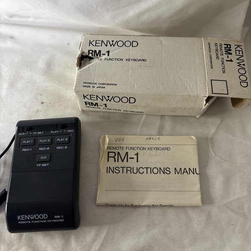 Kenwood remote function - kenwood,