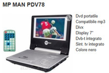 Portable DVD MP3 DVX Player Mp