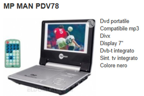Portable dvd mp3 - dvd, player