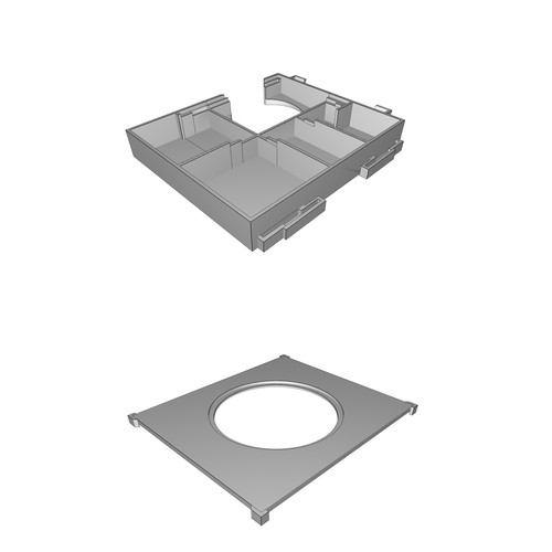 Organizer contenitore per - organizer, star