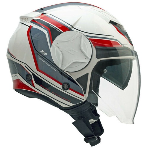 Casco jet moto scooter cachi - moto,