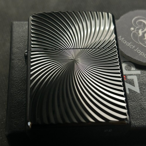 Zippo accendino nero titanio