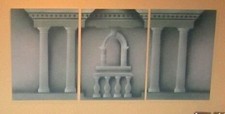 Quadro trittico colonne 3