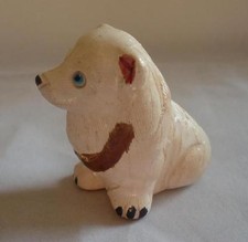 Peruvian Clay Dog Figurine