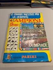 BELLISSIMO ALBUM PANINI CAMPIONI DELLO SPORT 1968-69 OTTIMO CON 138 FIGURINE