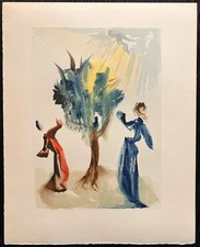 Salvador dalì xilografia - -,