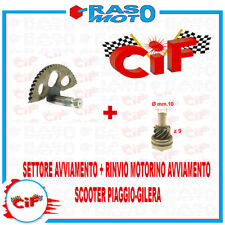 Kit Settore Avviamento + Rinvio Motorino PIAGGIO NRG Power DD H2O 2011-2013