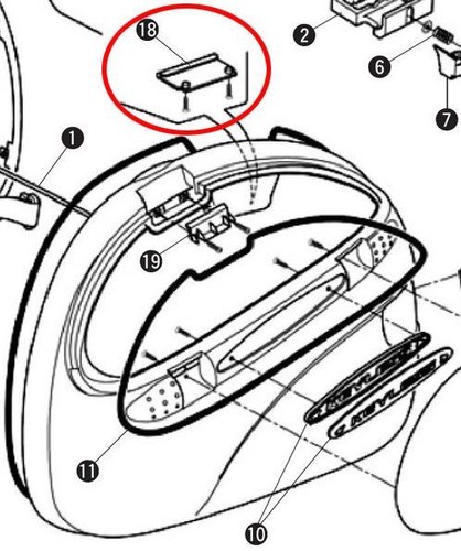 Givi z1239 piastrina - z1239, di