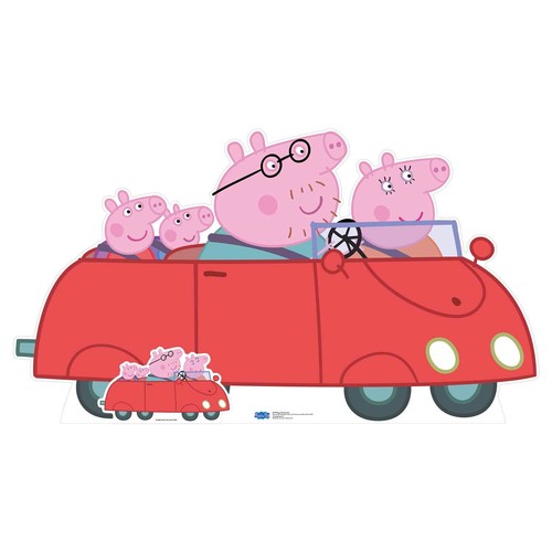 Peppa pig famiglia auto - famiglia,