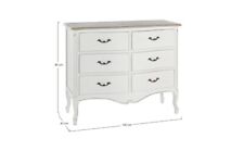 coppia comodini e comò shabby