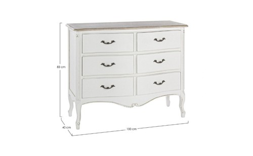 Coppia comodini comò shabby - coppia,
