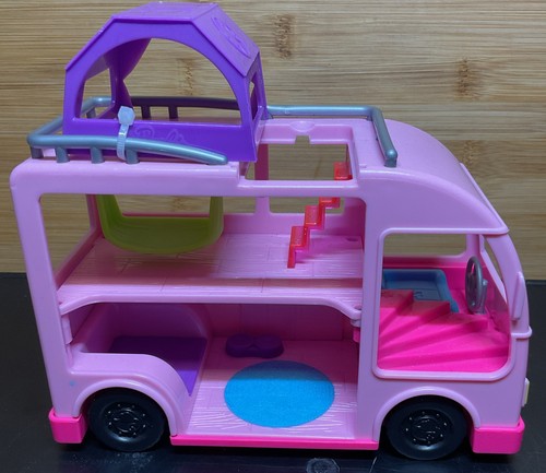Barbie rosa pet camper - camper, van