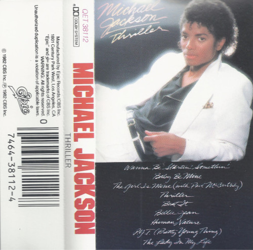 Michael jackson thriller - michael,