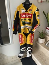 Tuta Intera Moto In Pelle Di Canguro Taglia 54