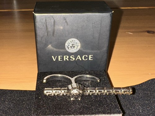 Anello due dita versace - anello,