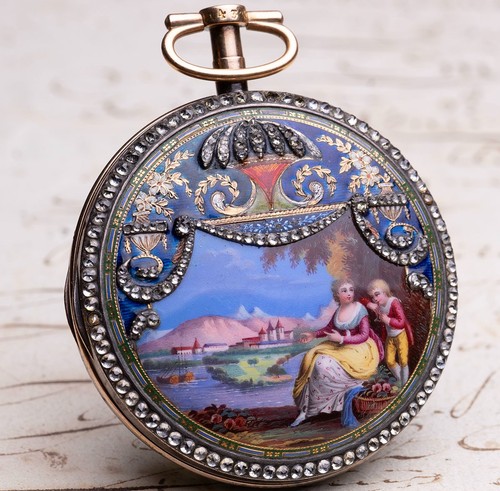 Antico orologio tasca - antico, da
