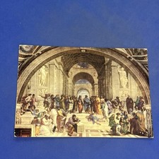 VATICANO STANZE RAFFAELLO SCUOLA DI ATENE - Cartolina  - a Colori