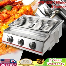 3 Burners Gas BBQ Grill