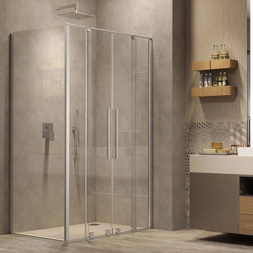 Box doccia angolare ante - doccia, 4