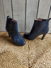 bottines repetto cuir bleu pointure 37