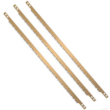 3xLAMA DI RICAMBIO SEGACCIO AD ARCO 53/30 CM SEGONCINO TAGLIO LEGNO SEGA