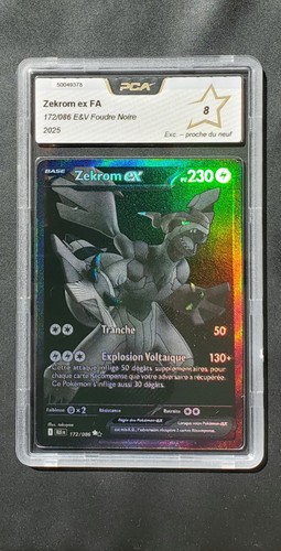 Carte pokémon zekrom - pokémon, fa