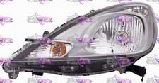FARO FANALE PROIETTORE SX SINISTRO H4 PARAB CROM REG ELET. PER HONDA JAZZ 11>15