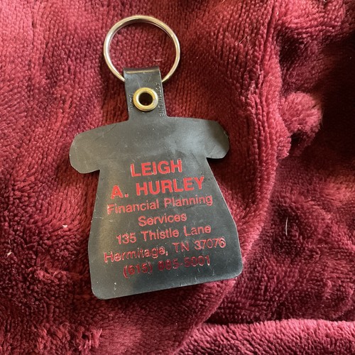 Vintage portachiavi leigh - leigh, a