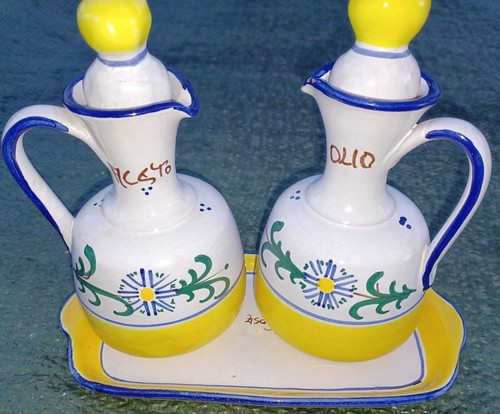 Porta olio aceto sale - olio, pepe