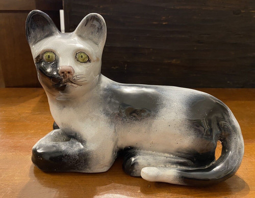 Splendido gatto ceramica - ceramica,