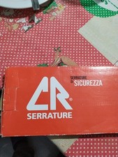 CR Serrature Serratura Doppia Mappa per Legno 25 mm 4 Mandate 60 mm 8000/60
