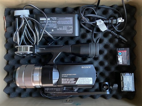 Pacchetto videocamera sony - videocamera,