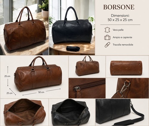 Borsone viaggio unisex in - borsone,