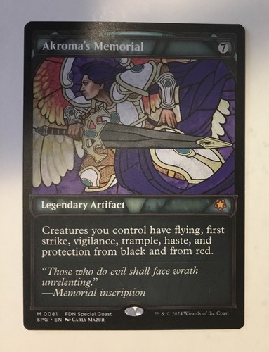 Akroma memorial - akroma's, (vetrina)