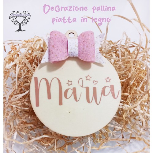 Decorazione pallina natalizia - pallina,
