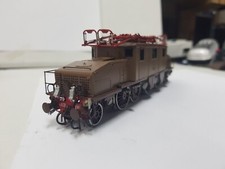 UTECA H0 1/87 LOCOMOTIVA ELETTRICA TRIFASE FS 431 036 IN OTTONE EPOCA II .